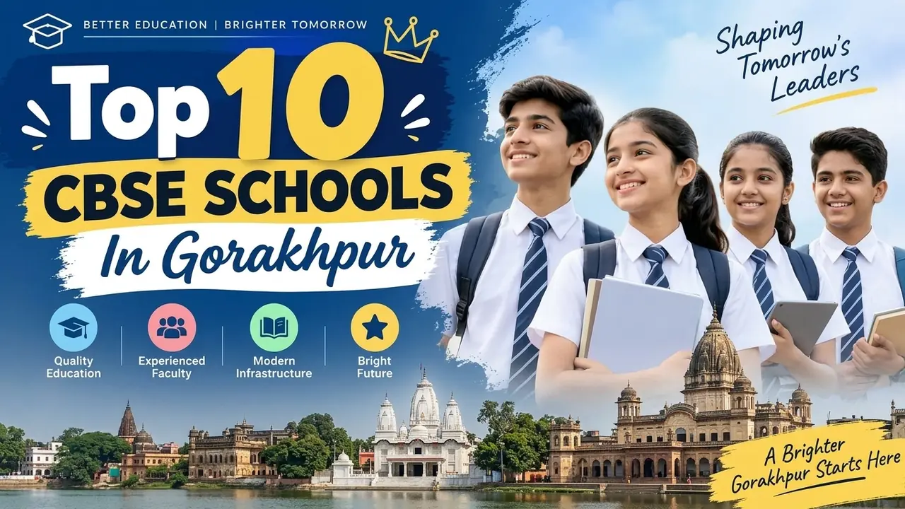 Top 10 CBSE Schools in Gorakhpur: Ranking, Fees, Facilities & Admission Guide