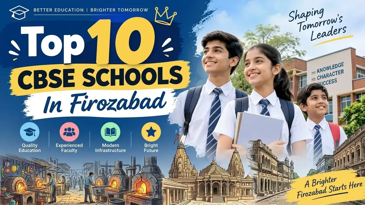 Top 10 CBSE Schools in Firozabad: Ranking, Fees, Facilities & Admission Guide