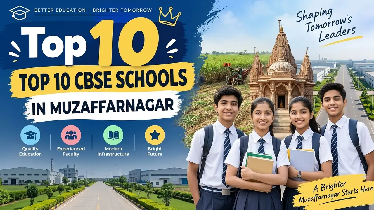 Top 10 CBSE Schools in Muzaffarnagar: Ranking, Fees, Facilities & Admission Guide