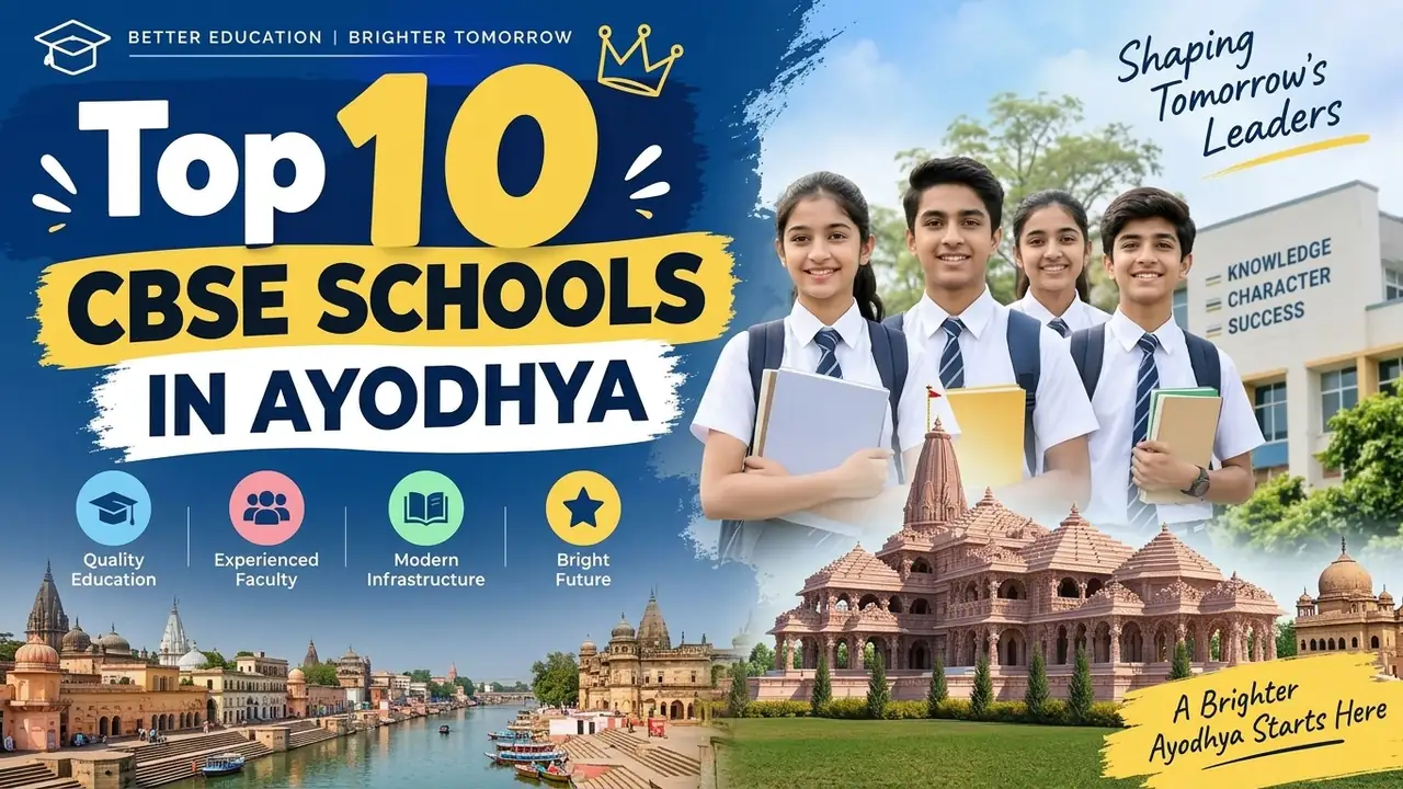 Top 10 CBSE Schools in Ayodhya: Ranking, Fees, Facilities & Admission Guide