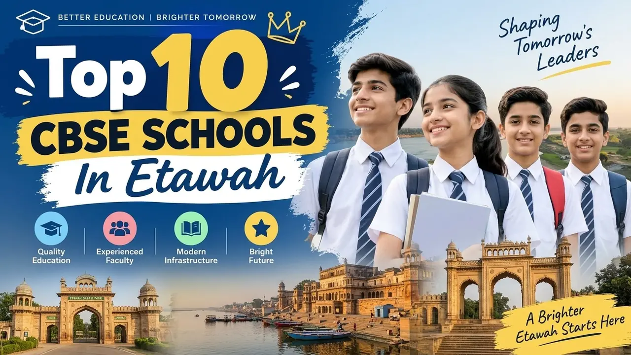 Top 10 CBSE Schools in Etawah: Ranking, Fees, Facilities & Admission Guide