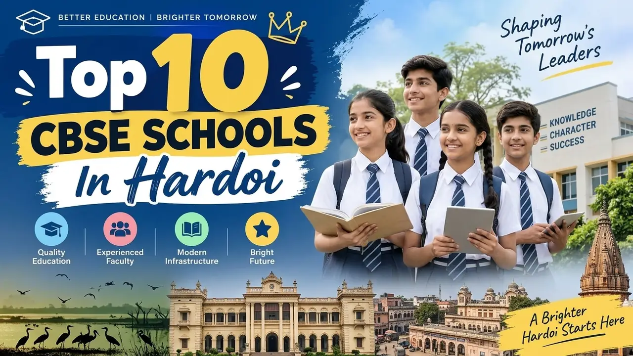 Top 10 CBSE Schools in Hardoi: Ranking, Fees, Facilities & Admission Guide