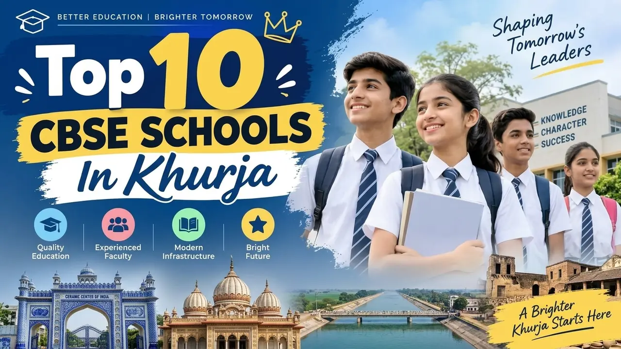 Top 10 CBSE Schools in Khurja: Ranking, Fees, Facilities & Admission Guide