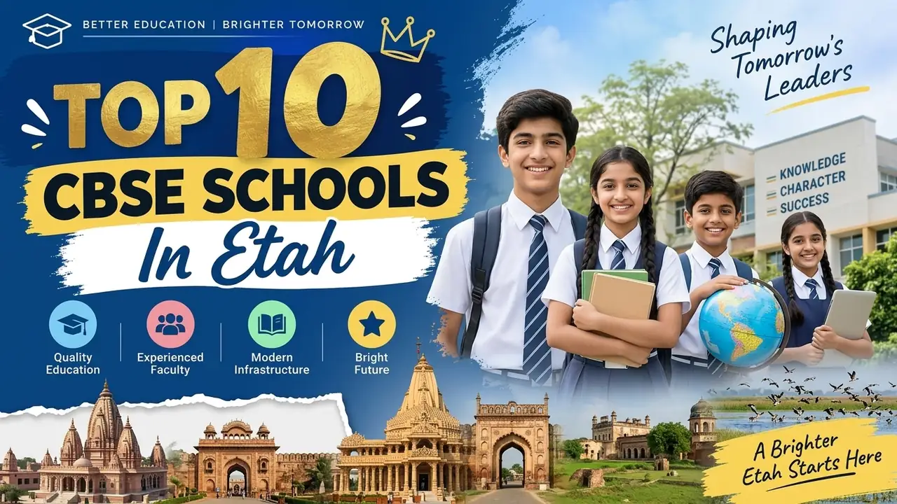 Top 10 CBSE Schools in Etah: Ranking, Fees, Facilities & Admission Guide