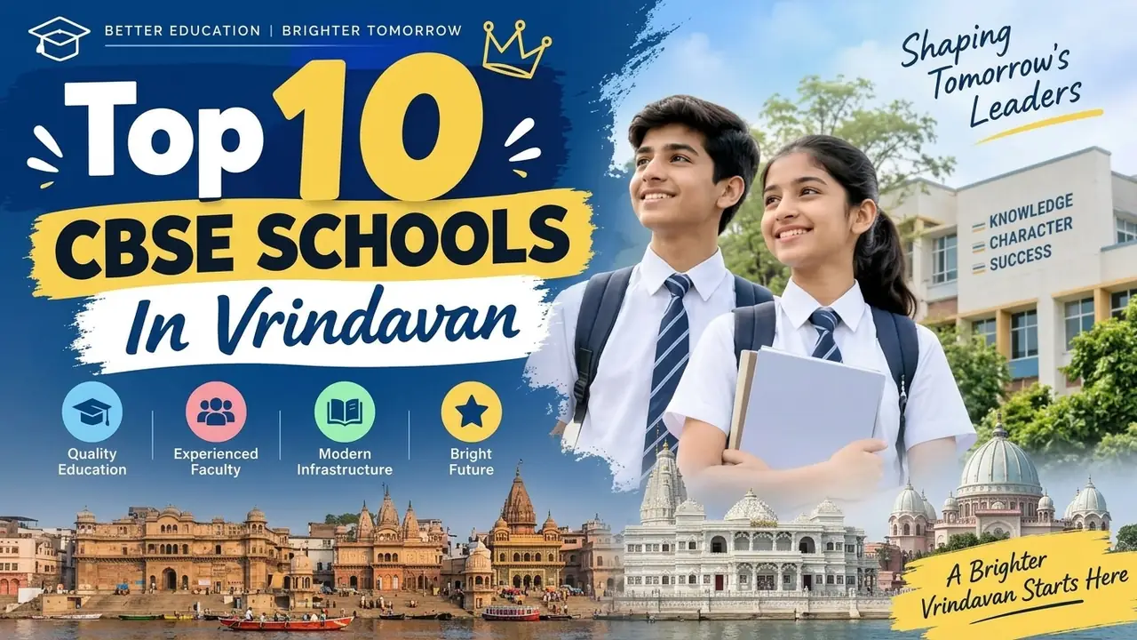 Top 10 CBSE Schools in Vrindavan: Ranking, Fees, Facilities & Admission Guide
