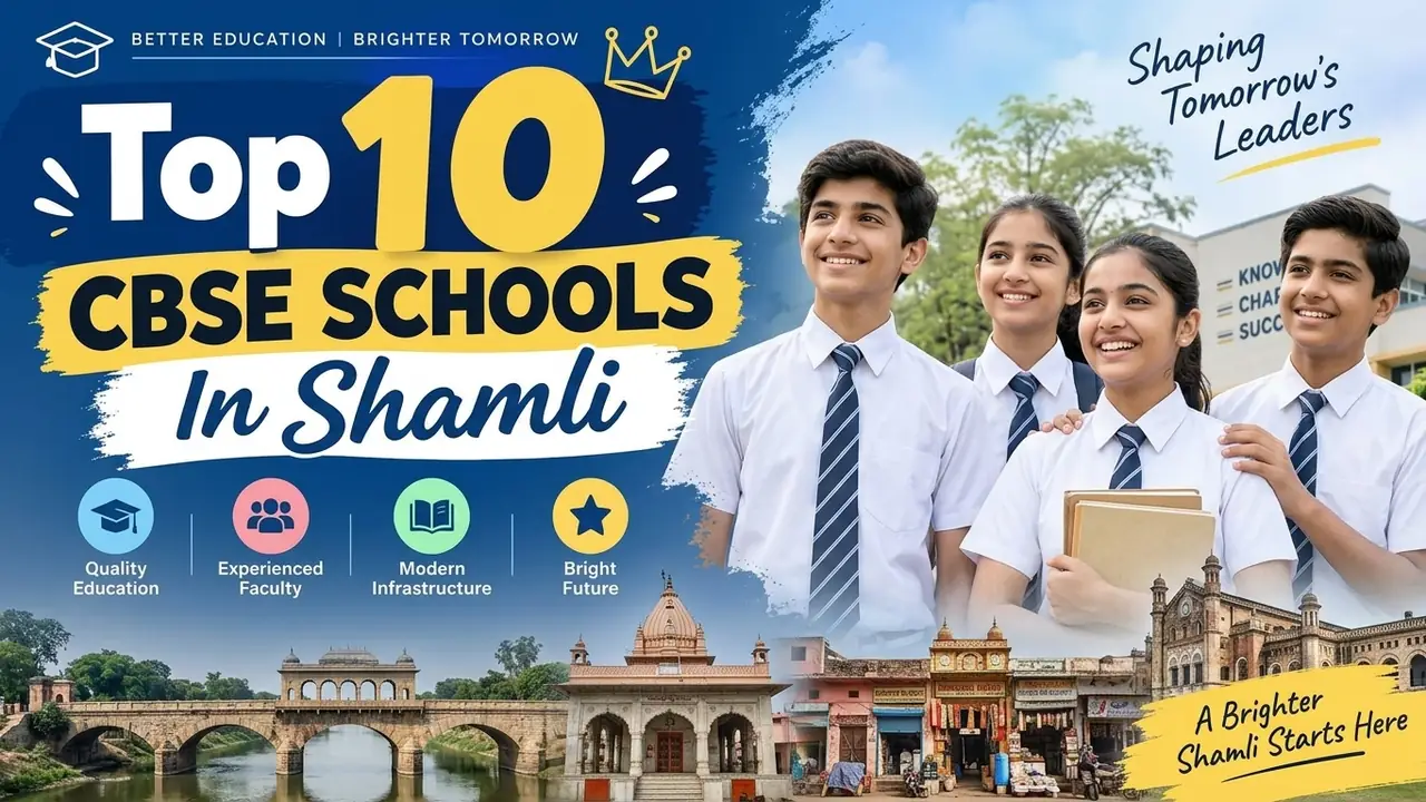 Top 10 CBSE Schools in Shamli: Ranking, Fees, Facilities & Admission Guide