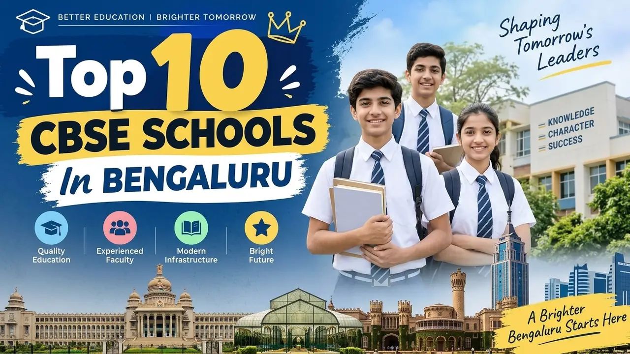 Top 10 CBSE Schools in Bengaluru: Ranking, Fees, Facilities & Admission Guide