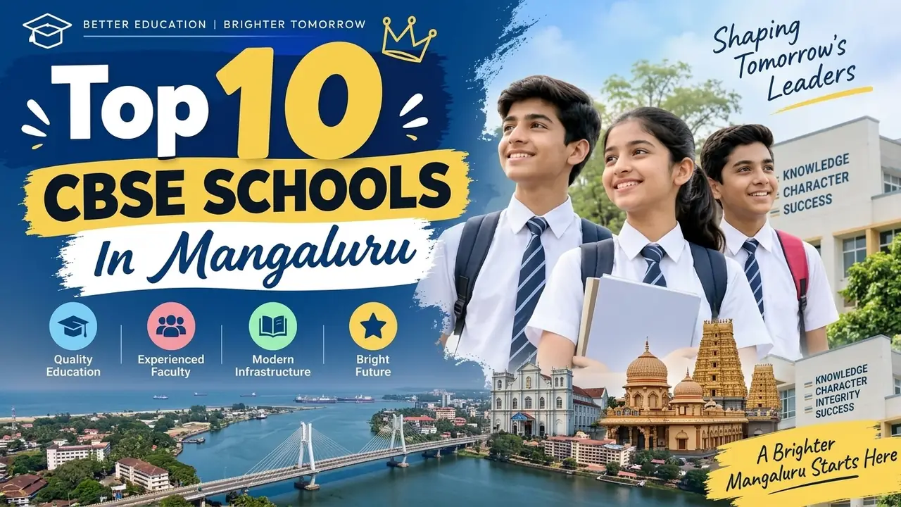 Top 10 CBSE Schools in Mangaluru: Ranking, Fees, Facilities & Admission Guide