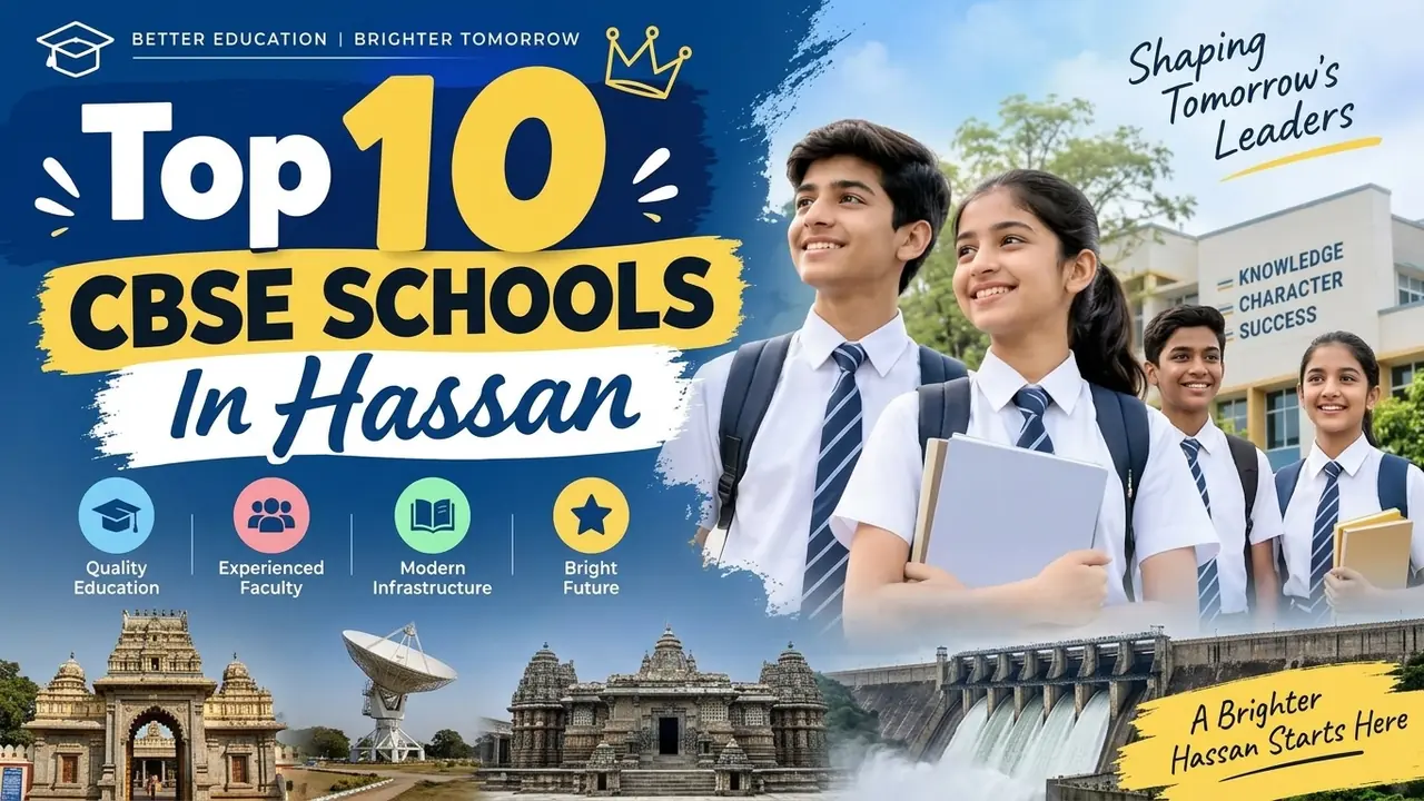 Top 10 CBSE Schools in Hassan: Ranking, Fees, Facilities & Admission Guide