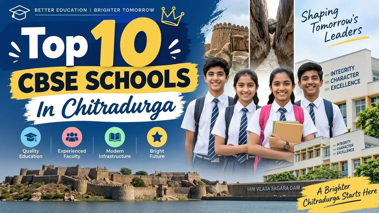 Top 10 CBSE Schools in Chitradurga: Ranking, Fees, Facilities & Admission Guide