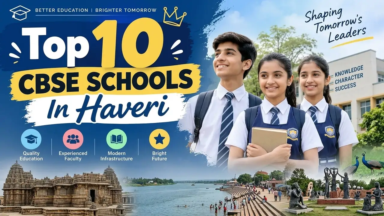 Top 10 CBSE Schools in Haveri: Ranking, Fees, Facilities & Admission Guide