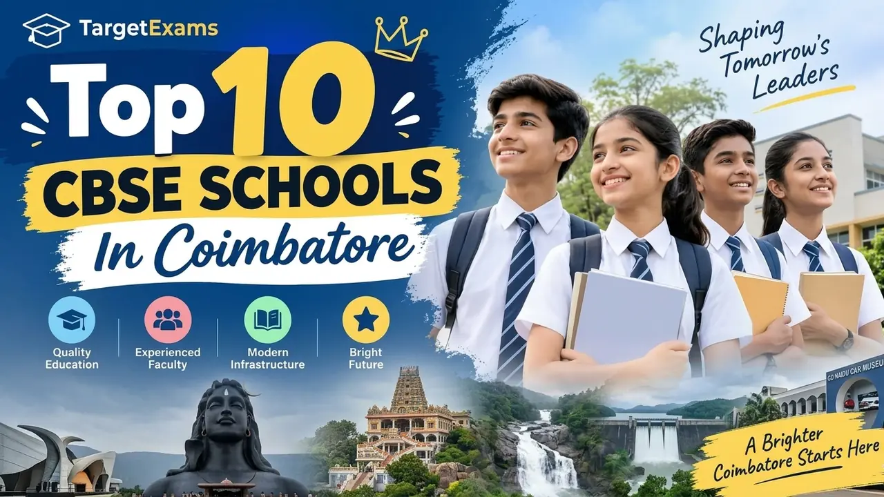 Top 10 CBSE Schools in Coimbatore: Ranking, Fees, Facilities & Admission Guide