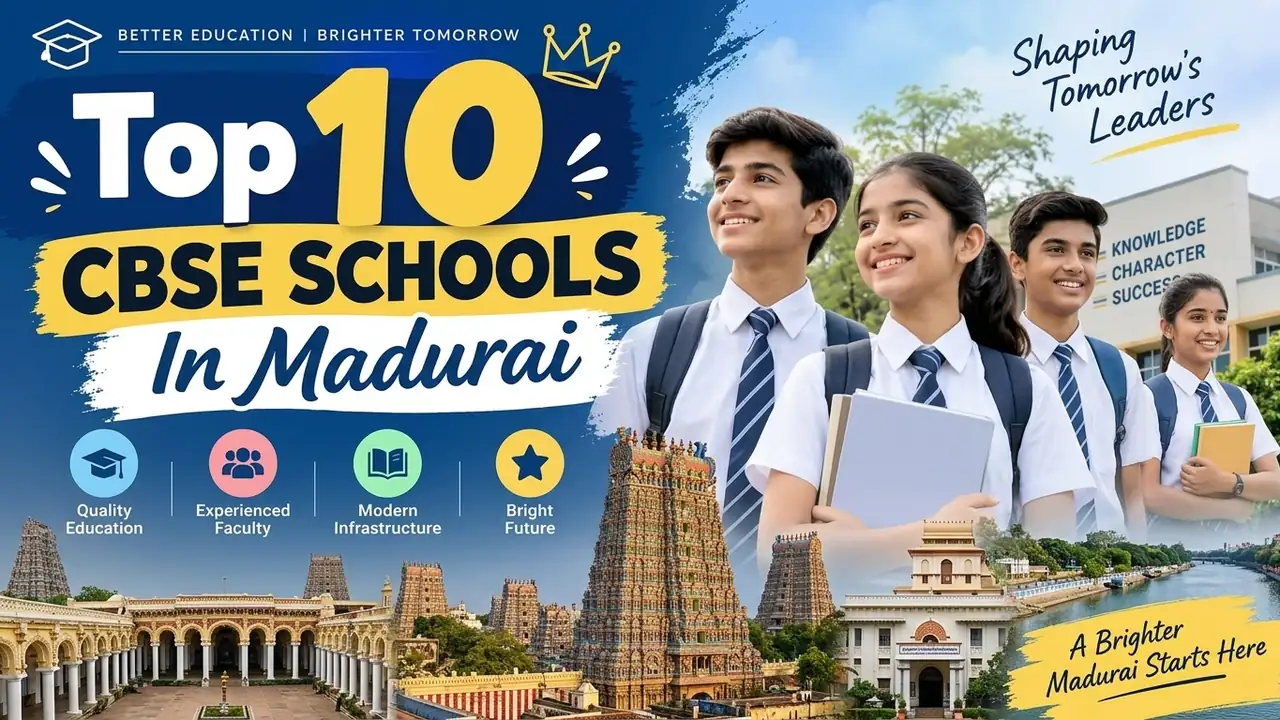 Top 10 CBSE Schools in Madurai: Ranking, Fees, Facilities & Admission Guide