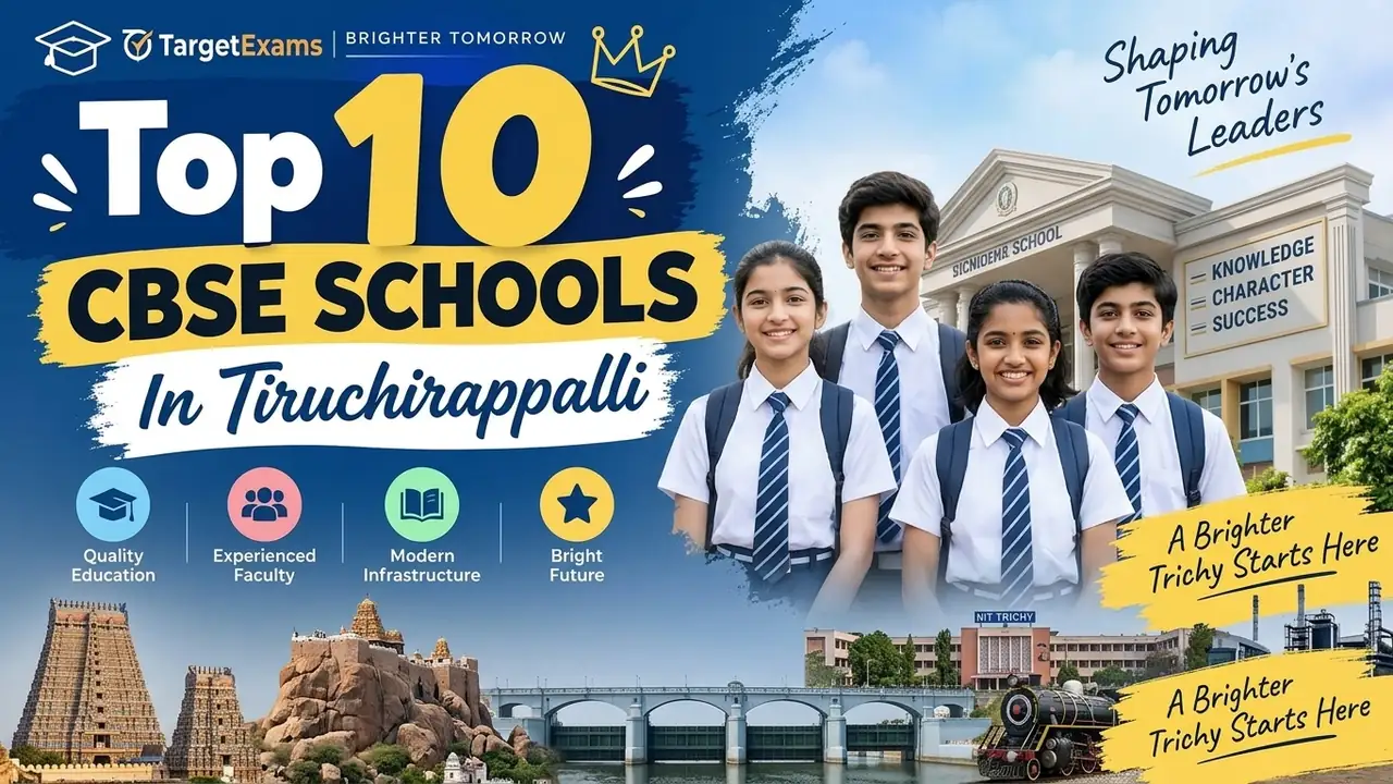 Top 10 CBSE Schools in Tiruchirappalli: Ranking, Fees, Facilities & Admission Guide