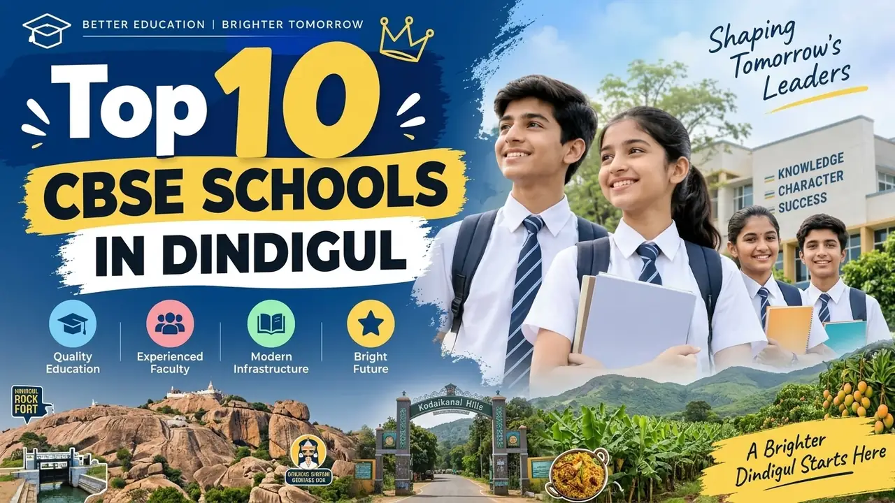 Top 10 CBSE Schools in Dindigul: Ranking, Fees, Facilities & Admission Guide