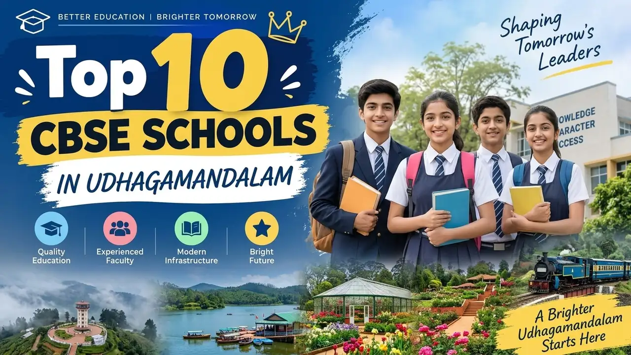 Top 10 CBSE Schools in Udhagamandalam: Ranking, Fees, Facilities & Admission Guide