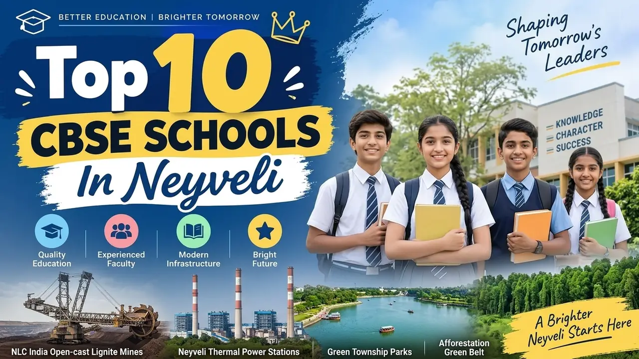 Top 10 CBSE Schools in Neyveli: Ranking, Fees, Facilities & Admission Guide