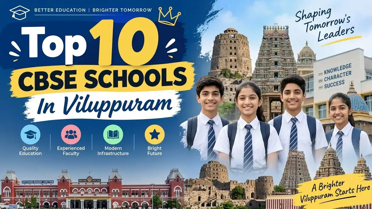 Top 10 CBSE Schools in Viluppuram: Ranking, Fees, Facilities & Admission Guide