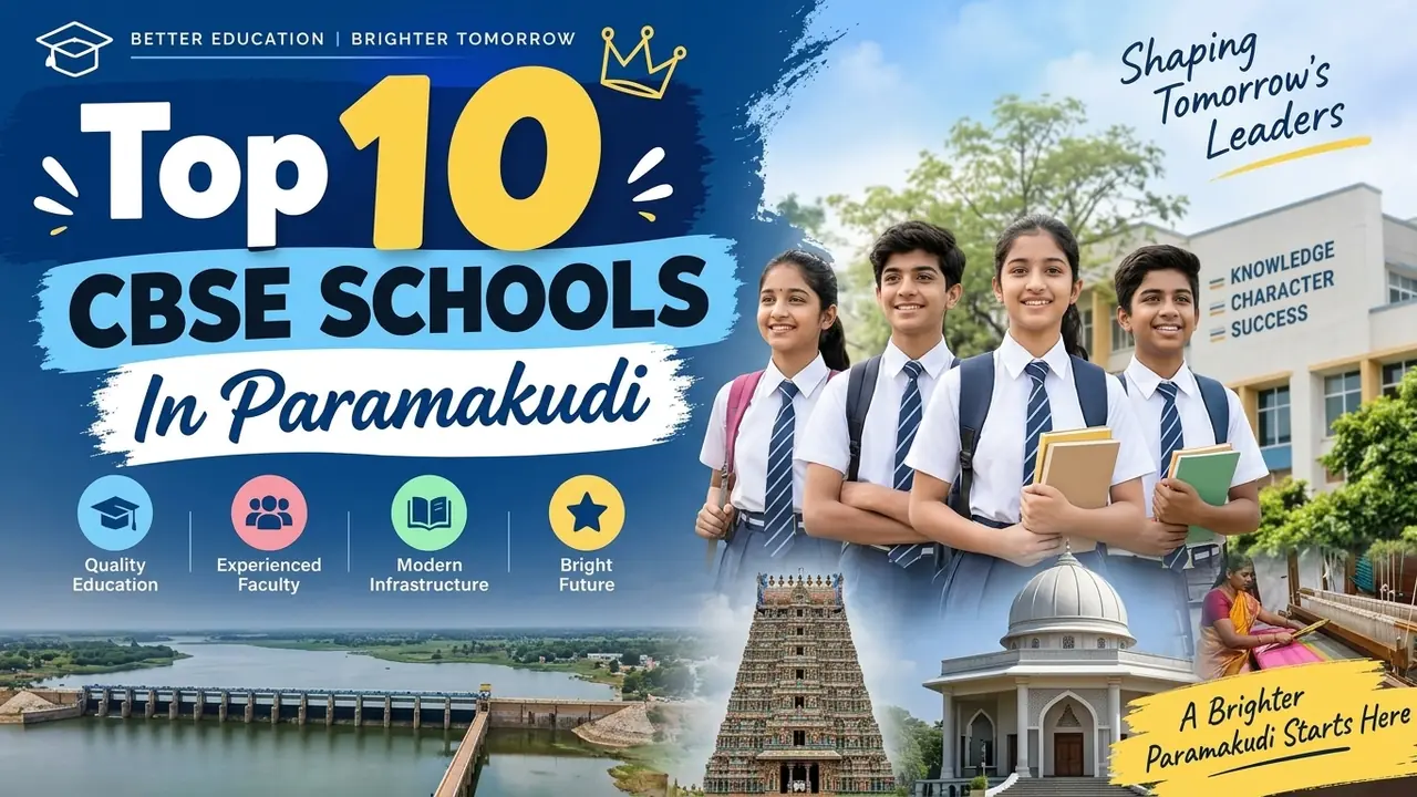 Top 10 CBSE Schools in Paramakudi: Ranking, Fees, Facilities & Admission Guide
