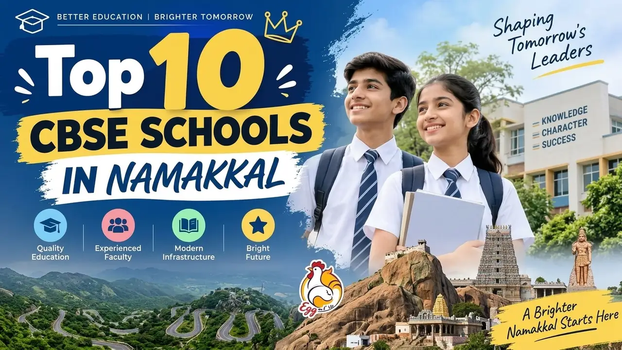 Top 10 CBSE Schools in Namakkal: Ranking, Fees, Facilities & Admission Guide