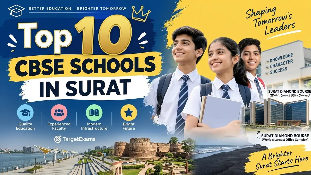 Top 10 CBSE Schools in Surat: Ranking, Fees, Facilities & Admission Guide
