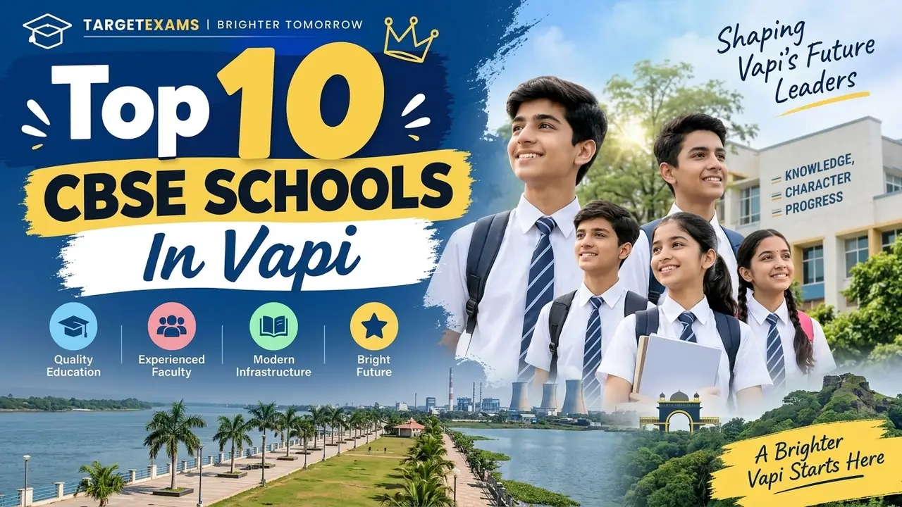Top 10 CBSE Schools in Vapi: Ranking, Fees, Facilities & Admission Guide