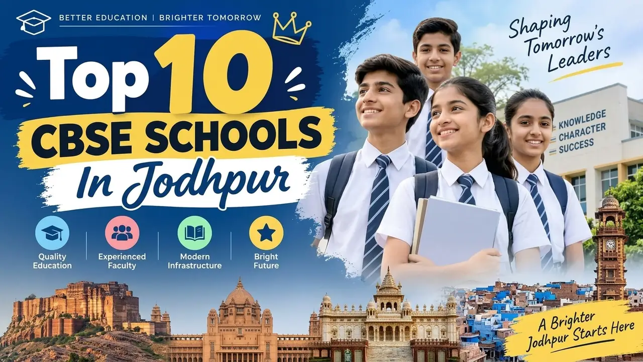Top 10 CBSE Schools in Jodhpur: Ranking, Fees, Facilities & Admission Guide