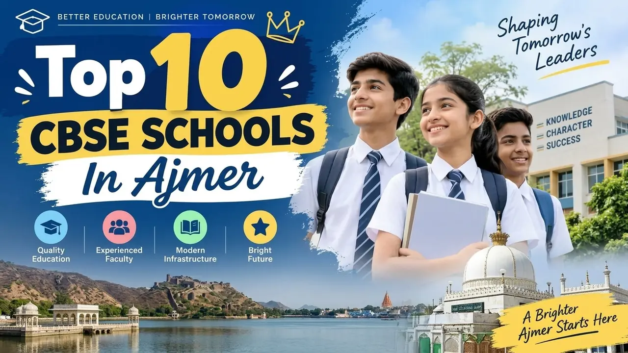 Top 10 CBSE Schools in Ajmer: Ranking, Fees, Facilities & Admission Guide