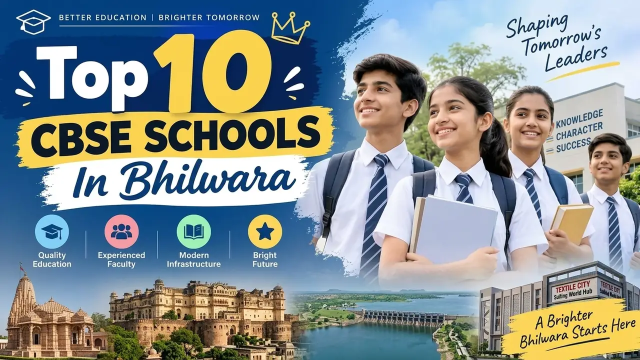Top 10 CBSE Schools in Bhilwara: Ranking, Fees, Facilities & Admission Guide