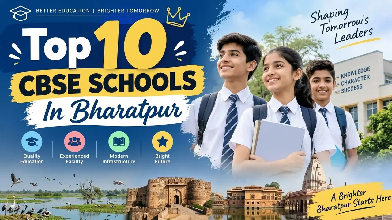 Top 10 CBSE Schools in Bharatpur: Ranking, Fees, Facilities & Admission Guide