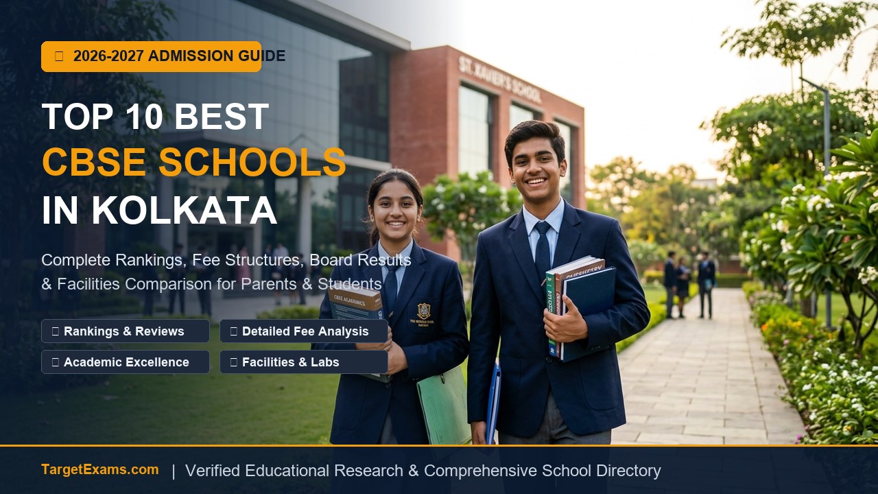 Top 10 CBSE Schools In Kolkata