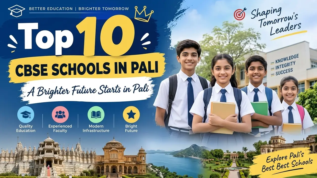 Top 10 CBSE Schools in Pali: Ranking, Fees, Facilities & Admission Guide