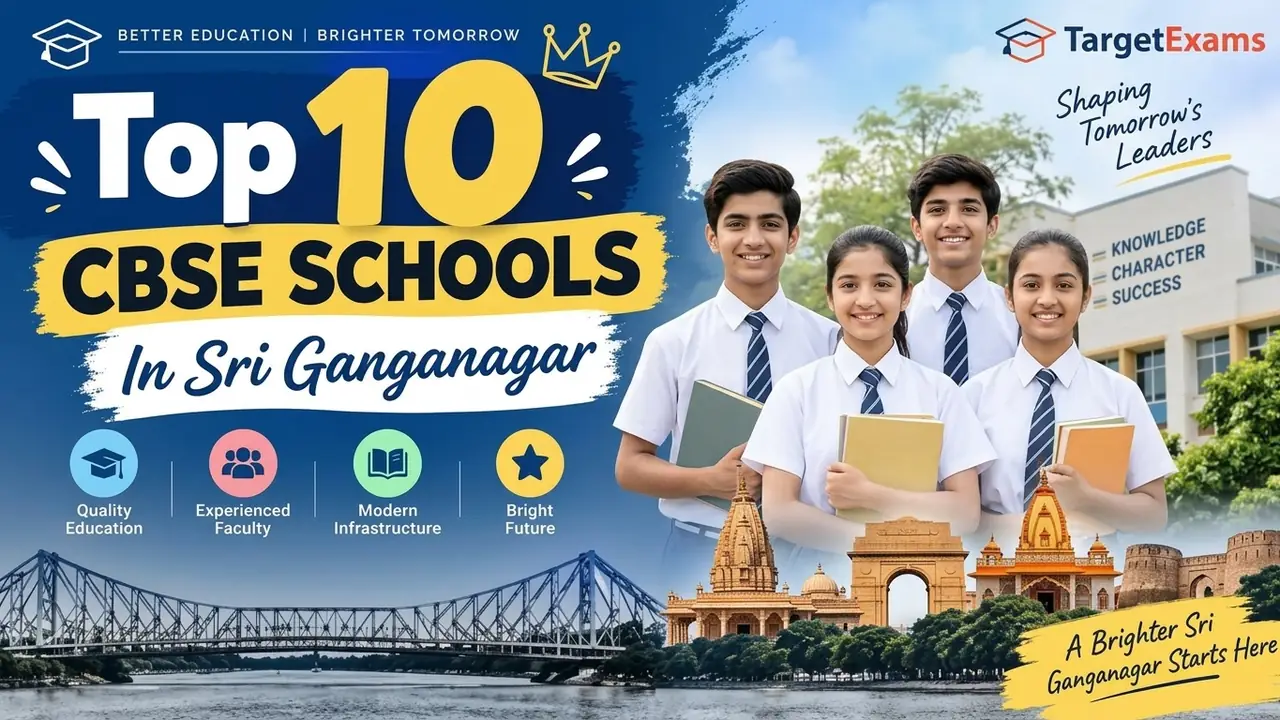 Top 10 CBSE Schools in Sri Ganganagar: Ranking, Fees, Facilities & Admission Guide