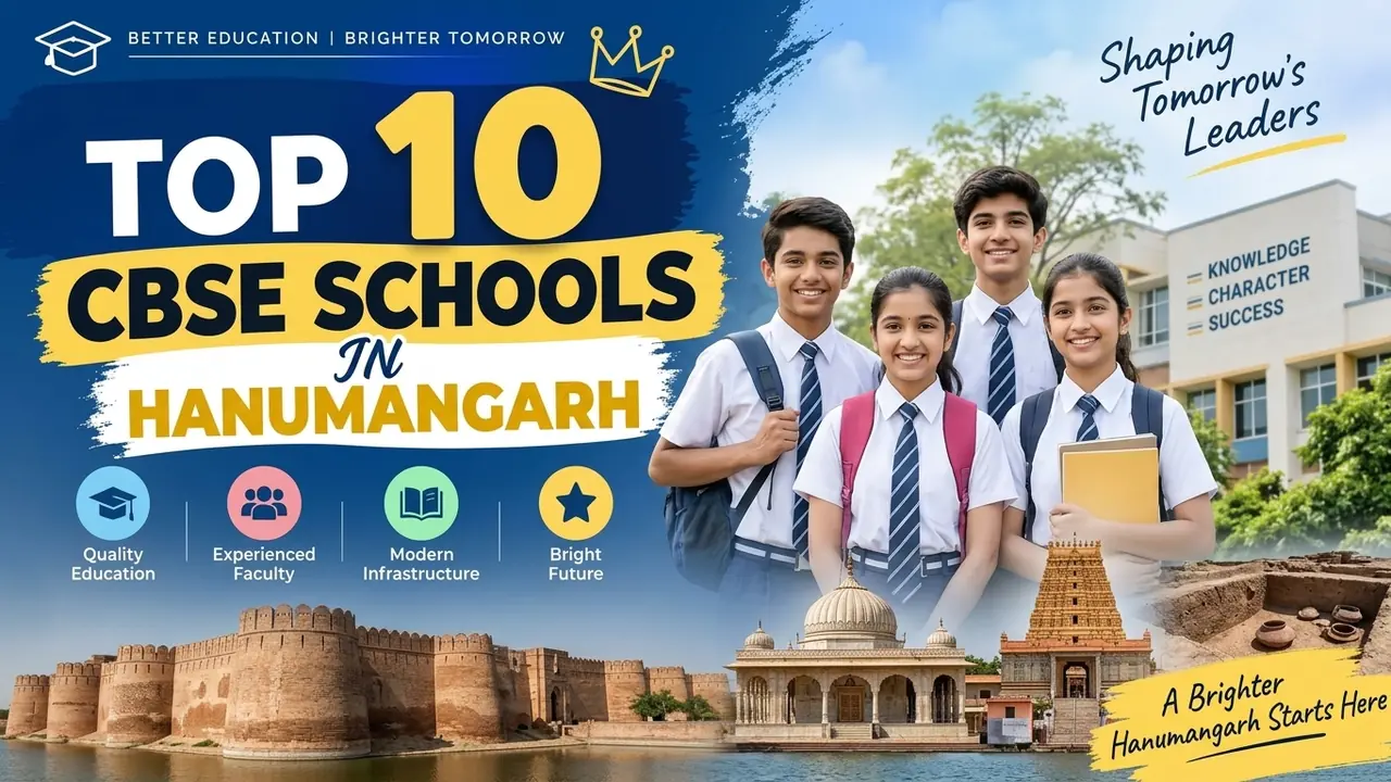Top 10 CBSE Schools in Hanumangarh: Ranking, Fees, Facilities & Admission Guide