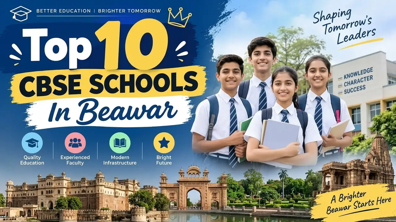 Top 10 CBSE Schools in Beawar: Ranking, Fees, Facilities & Admission Guide