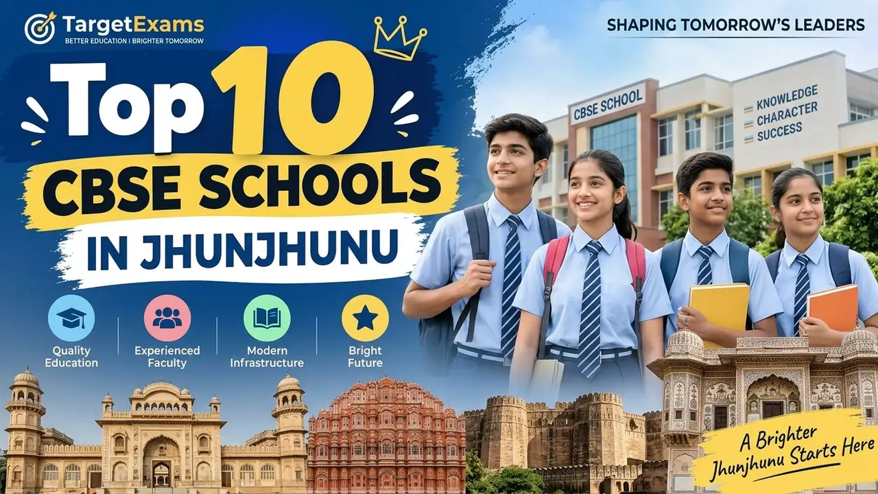Top 10 CBSE Schools in Jhunjhunu: Ranking, Fees, Facilities & Admission Guide