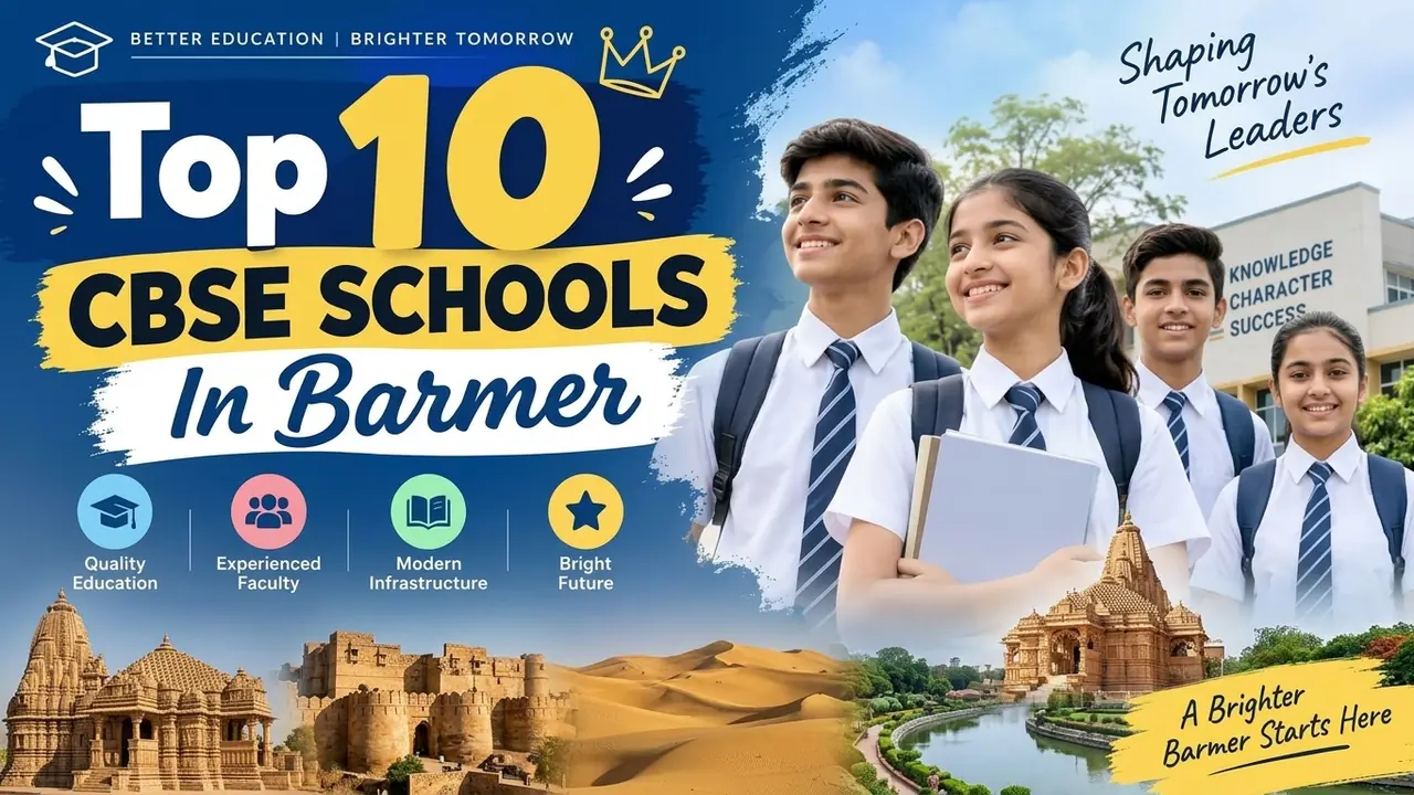 Top 10 CBSE Schools in Barmer: Ranking, Fees, Facilities & Admission Guide