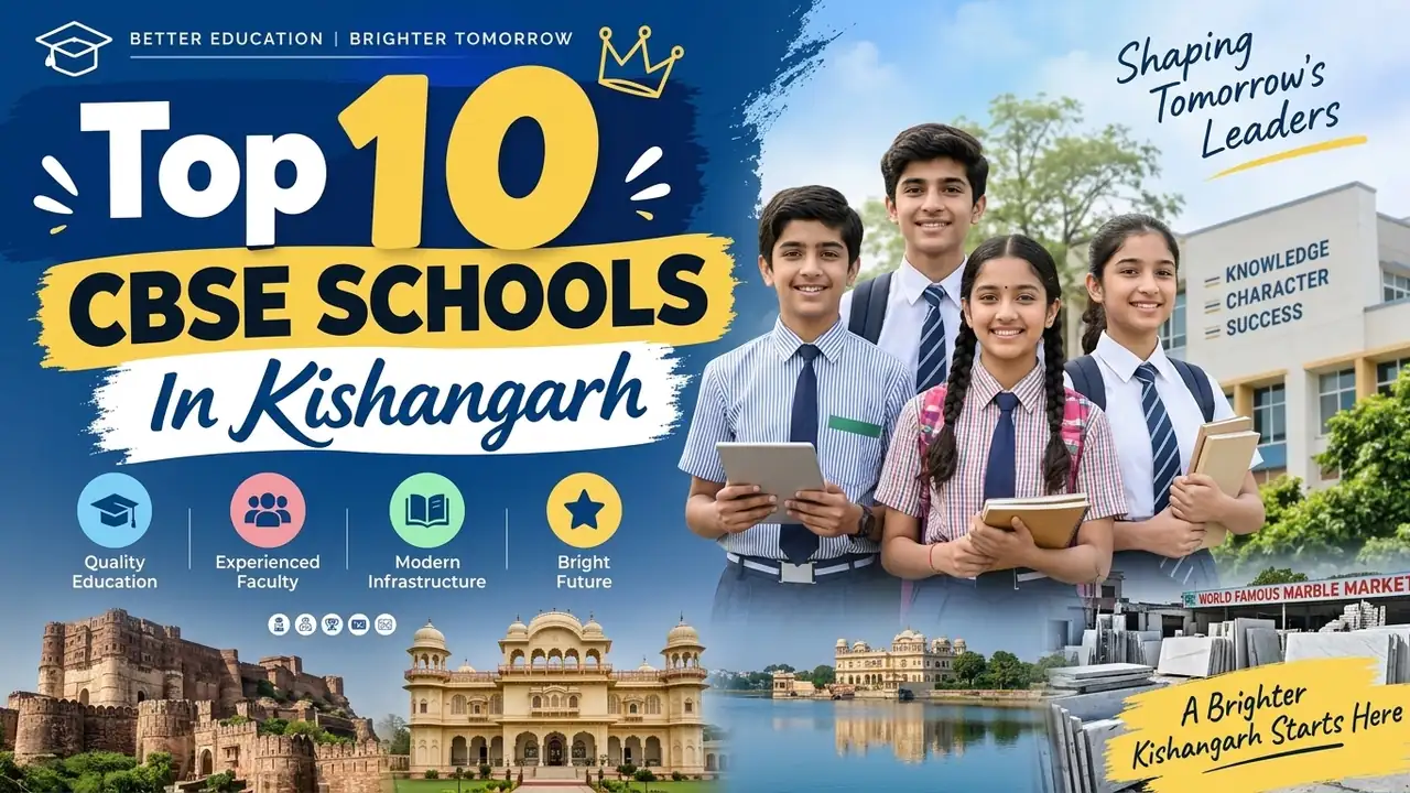 Top 10 CBSE Schools in Kishangarh: Ranking, Fees, Facilities & Admission Guide