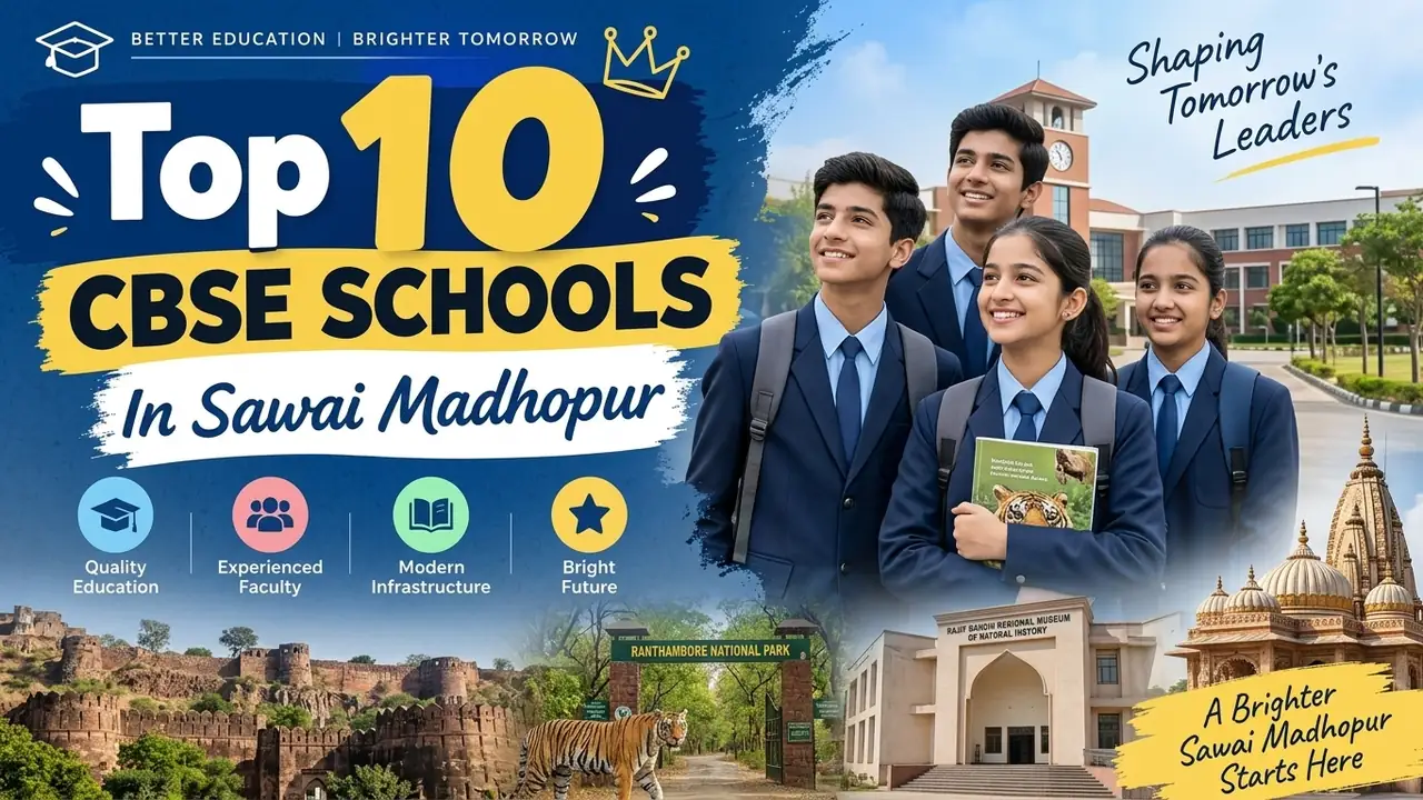 Top 10 CBSE Schools in Sawai Madhopur: Ranking, Fees, Facilities & Admission Guide