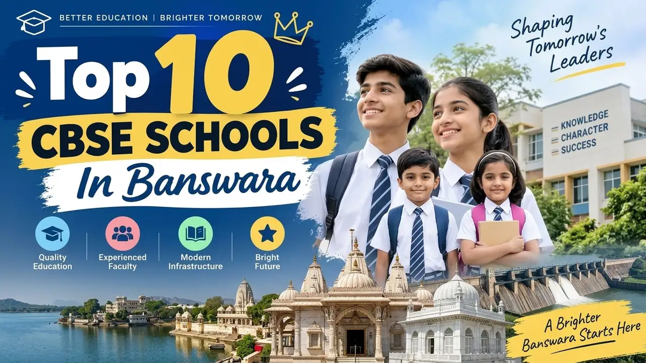 Top 10 CBSE Schools in Banswara: Ranking, Fees, Facilities & Admission Guide