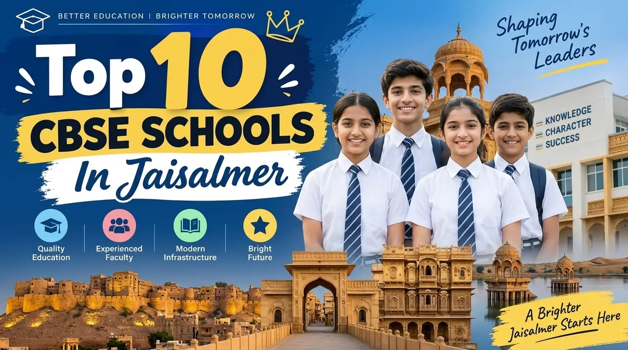 Top 10 CBSE Schools in Jaisalmer: Ranking, Fees, Facilities & Admission Guide
