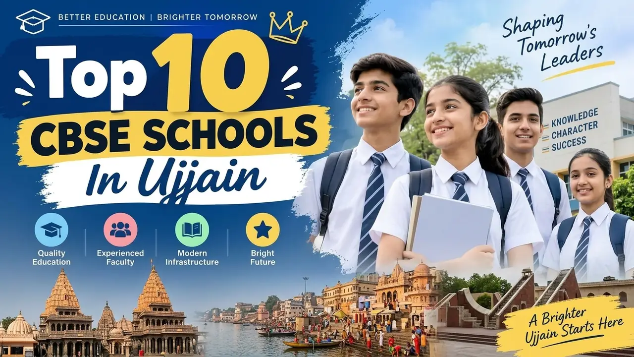 Top 10 CBSE Schools in Ujjain: Ranking, Fees, Facilities & Admission Guide