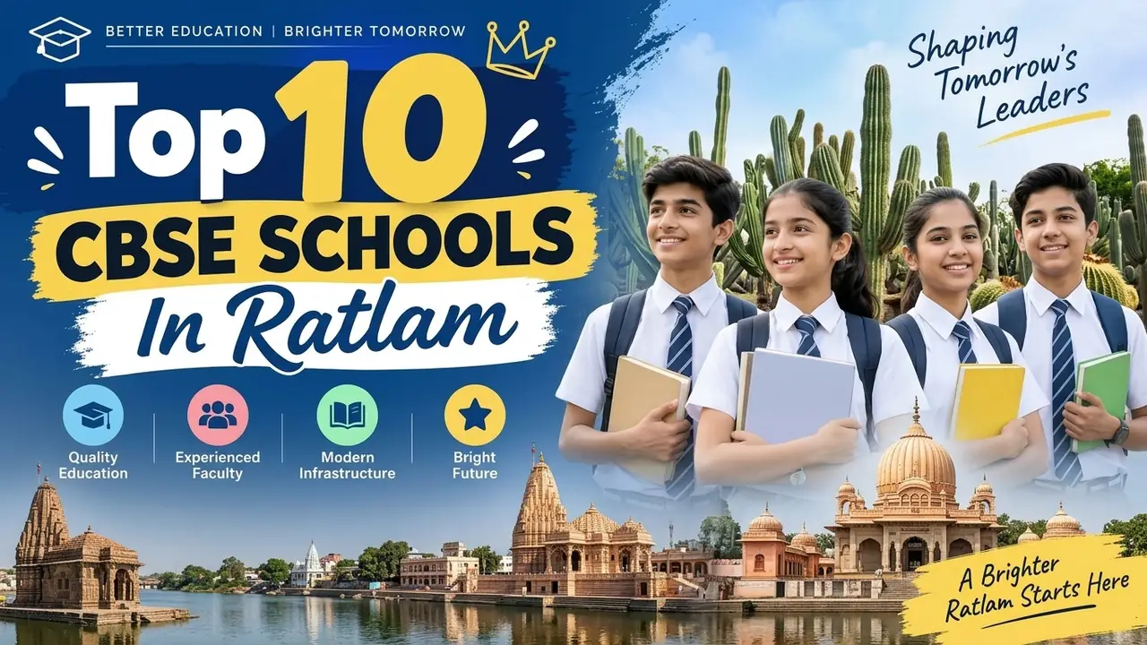 Top 10 CBSE Schools in Ratlam: Ranking, Fees, Facilities & Admission Guide