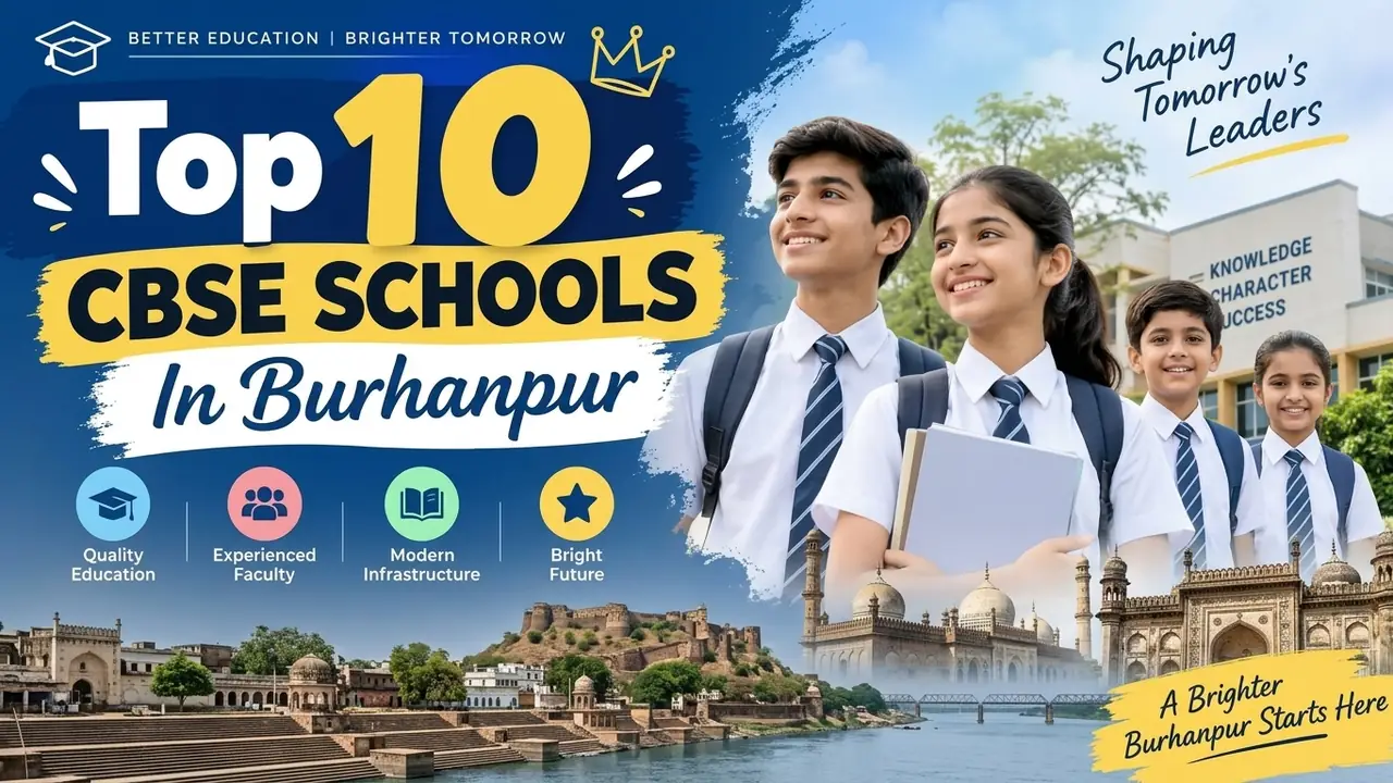 Top 10 CBSE Schools in Burhanpur: Ranking, Fees, Facilities & Admission Guide