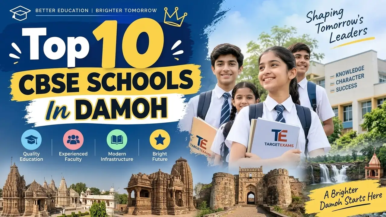 Top 10 CBSE Schools in Damoh: Ranking, Fees, Facilities & Admission Guide
