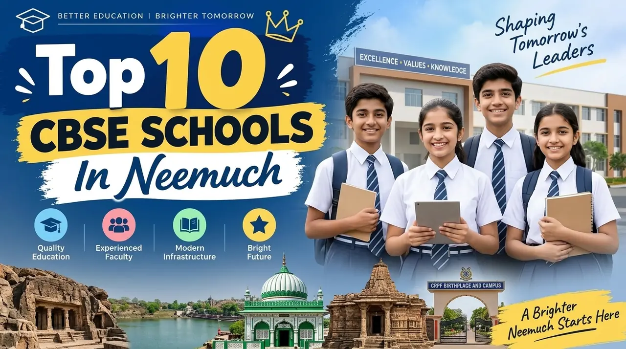 Top 10 CBSE Schools in Neemuch: Ranking, Fees, Facilities & Admission Guide