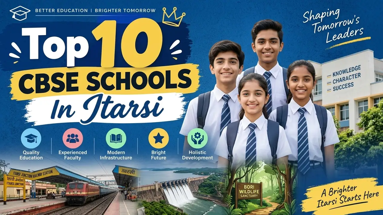 Top 10 CBSE Schools in Itarsi: Ranking, Fees, Facilities & Admission Guide