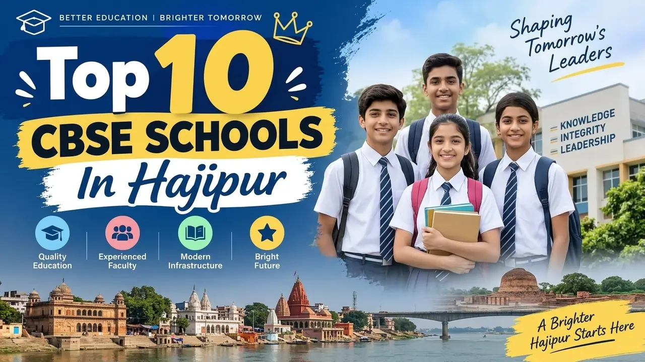 Top 10 CBSE Schools in Hajipur: Ranking, Fees, Facilities & Admission Guide