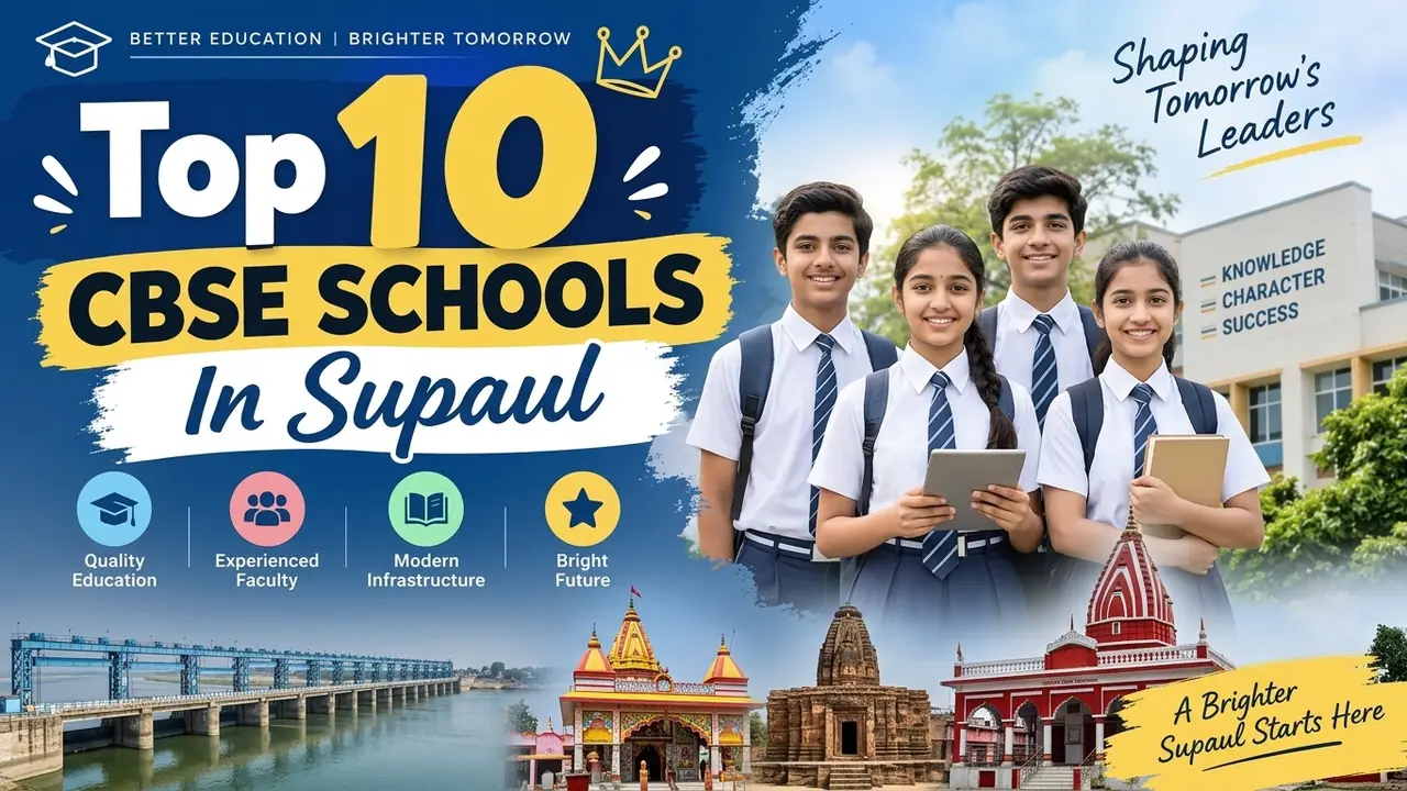 Top 10 CBSE Schools in Supaul: Ranking, Fees, Facilities & Admission Guide
