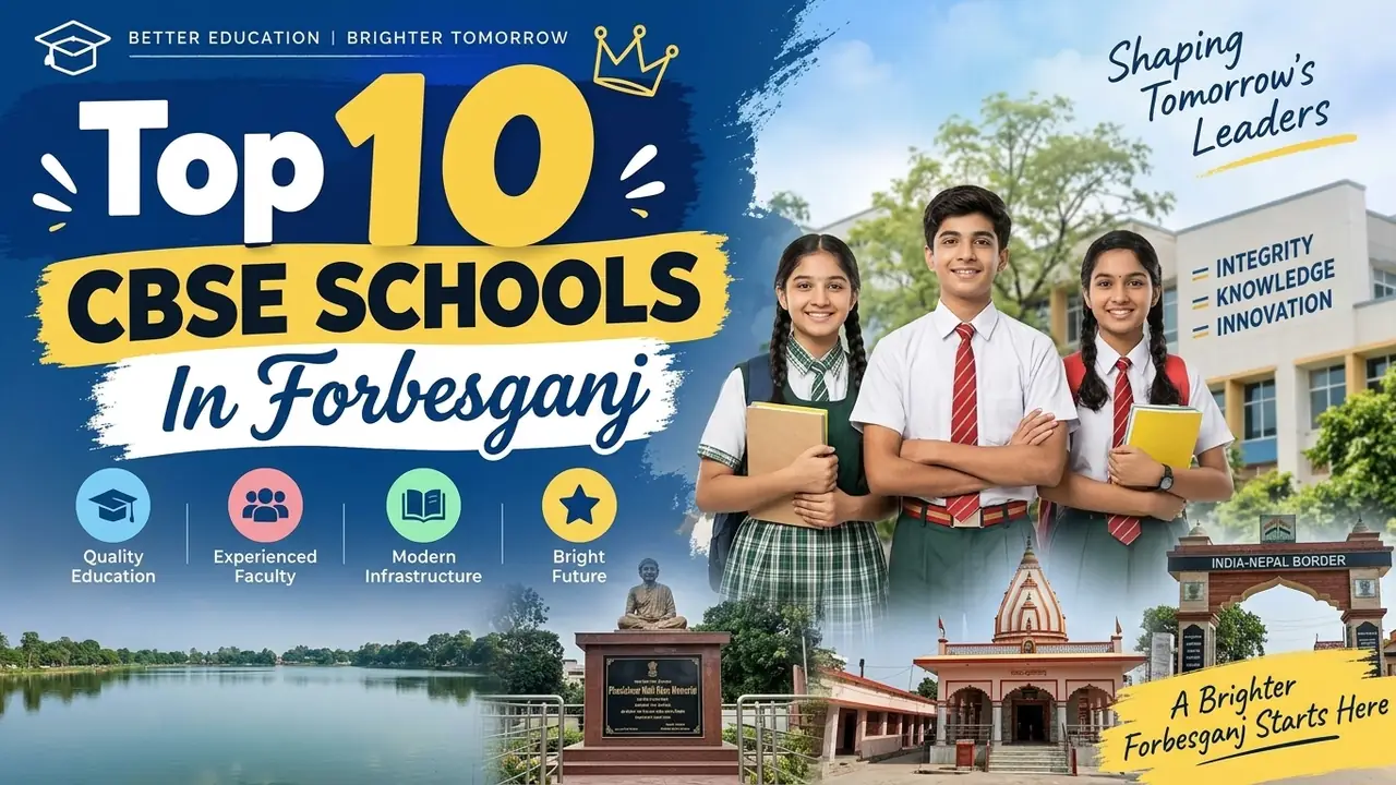 Top 10 CBSE Schools in Forbesganj: Ranking, Fees, Facilities & Admission Guide